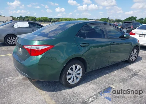2016 Toyota Corolla Le Plus from USA, damaged, VIN 2T1BURHE4GC699103